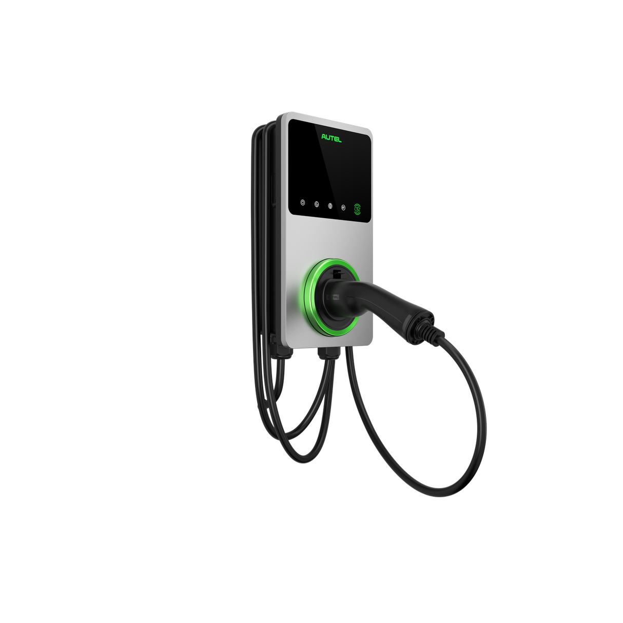 Autel Maxicharger 22kW med kabel 4G 3F/32A - Sølvgrå