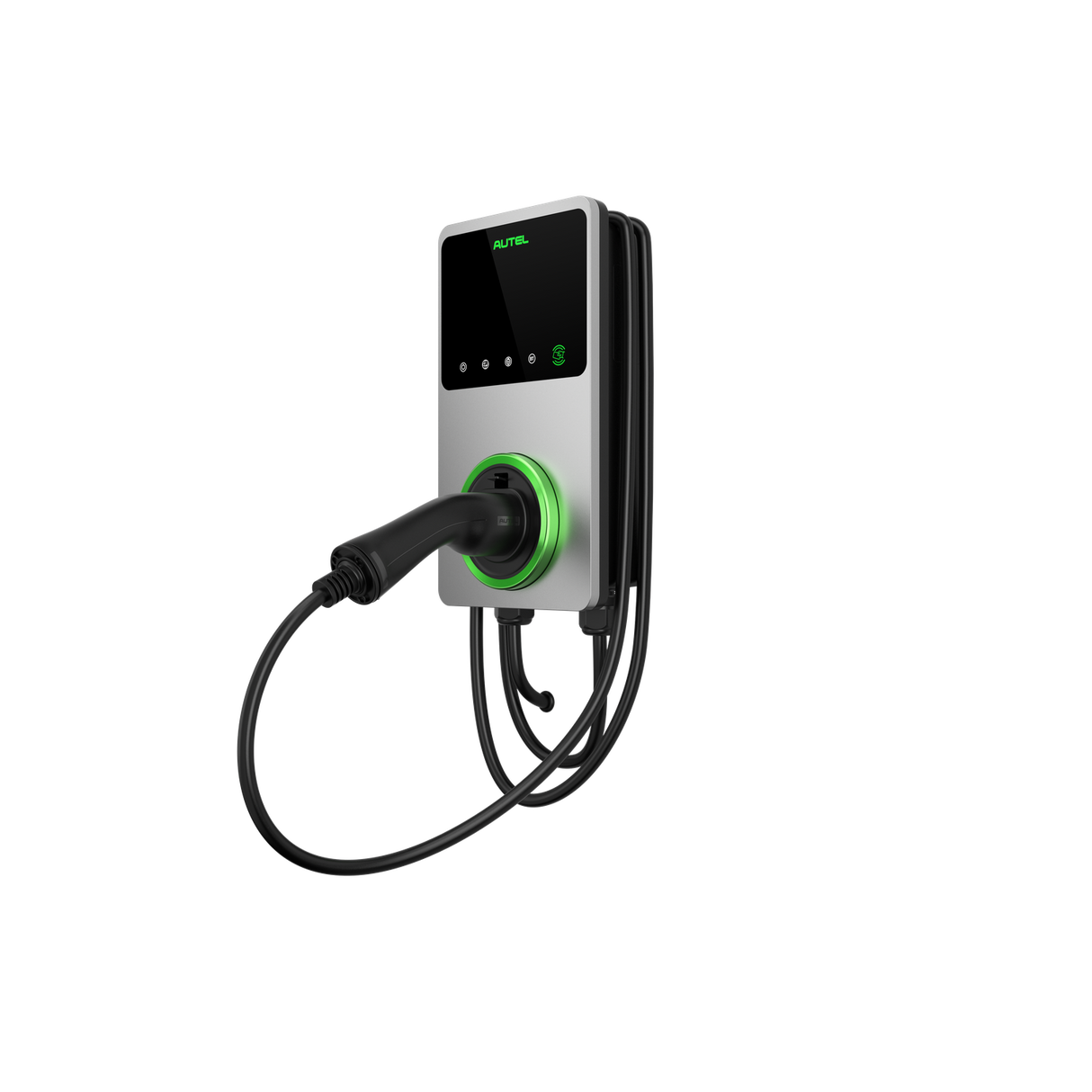 Autel Maxicharger 22kW med kabel 4G 3F/32A - Sølvgrå