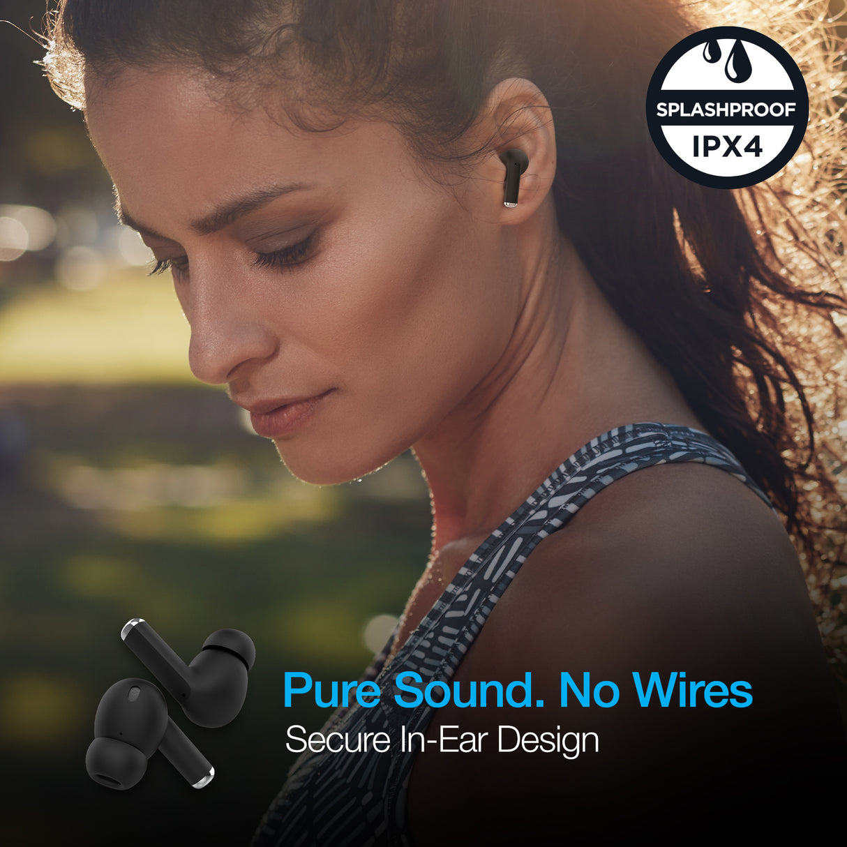 #Naztech Xpods Pro TWS høretelefoner - sort