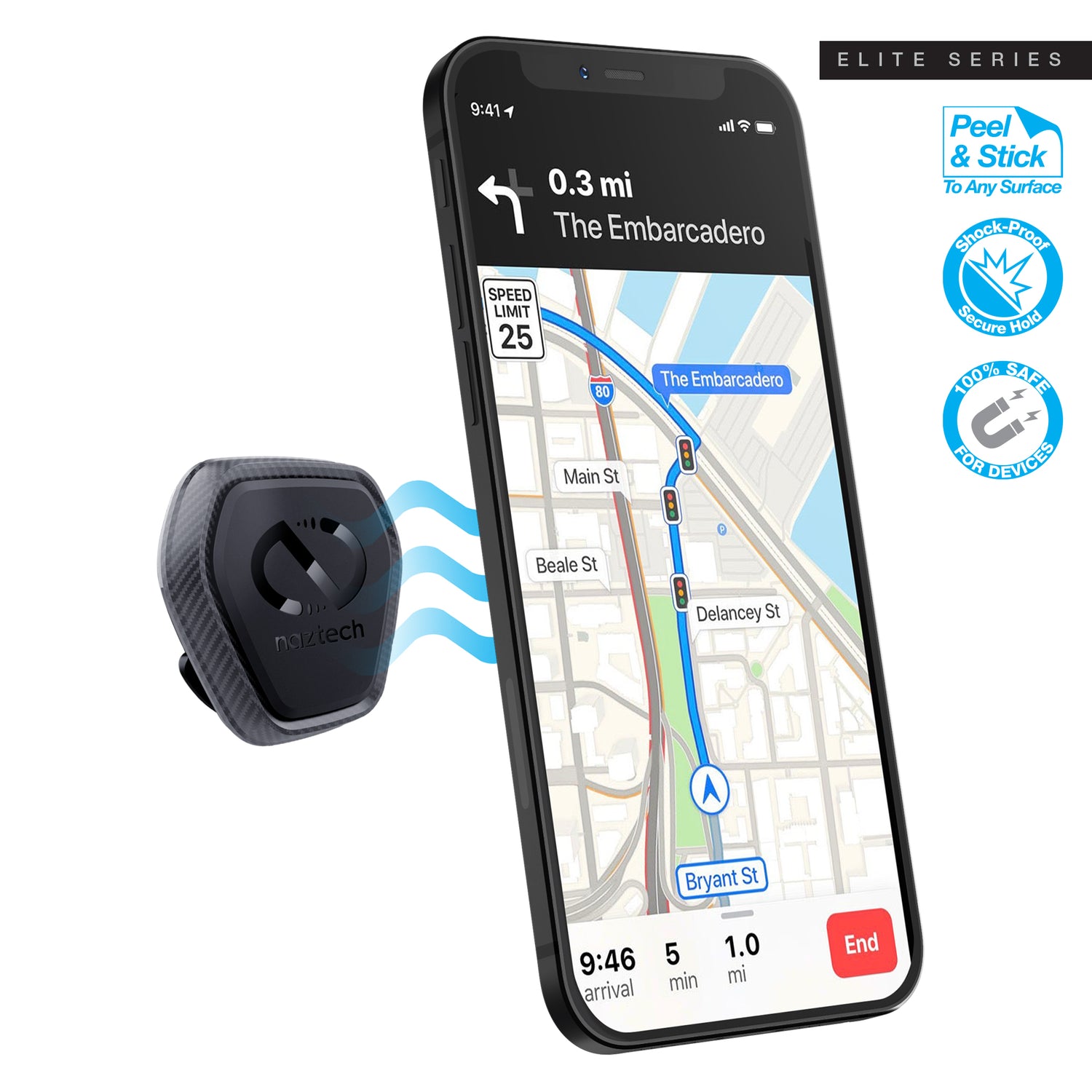 #Naztech MagBuddy Elite Anywhere mobilholder