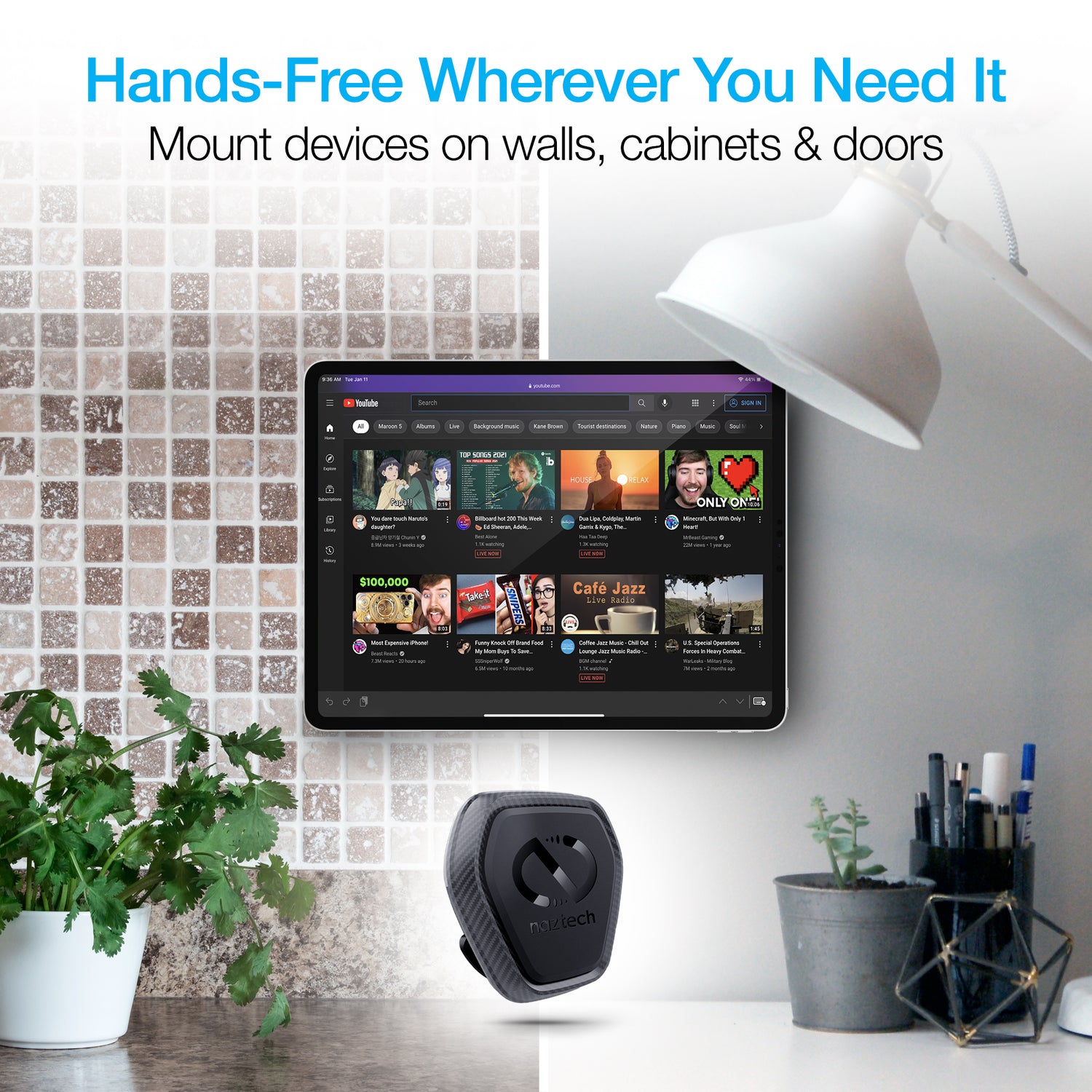 #Naztech MagBuddy Elite Anywhere mobilholder