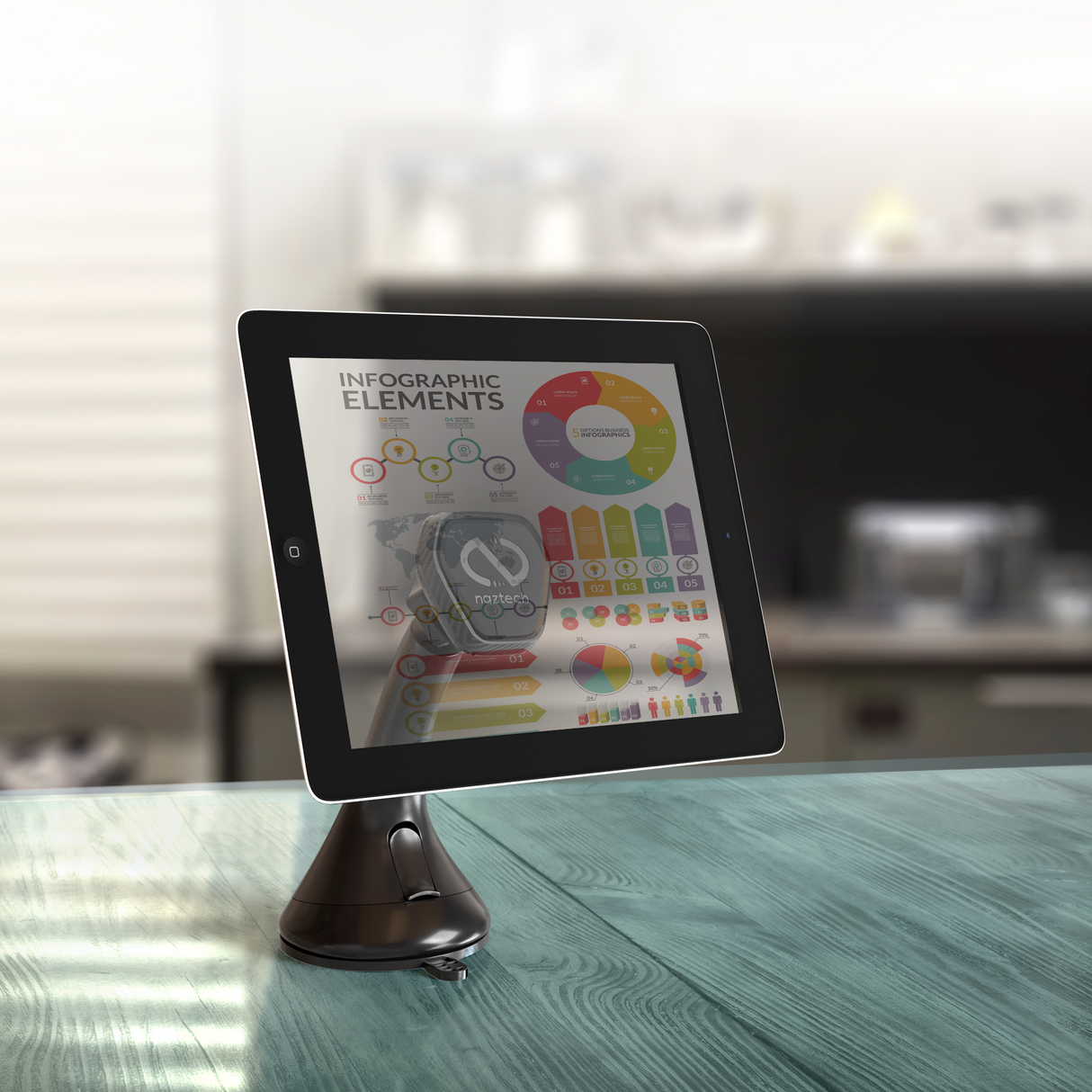 #Naztech MagBuddy Elite frontrude mobilholder