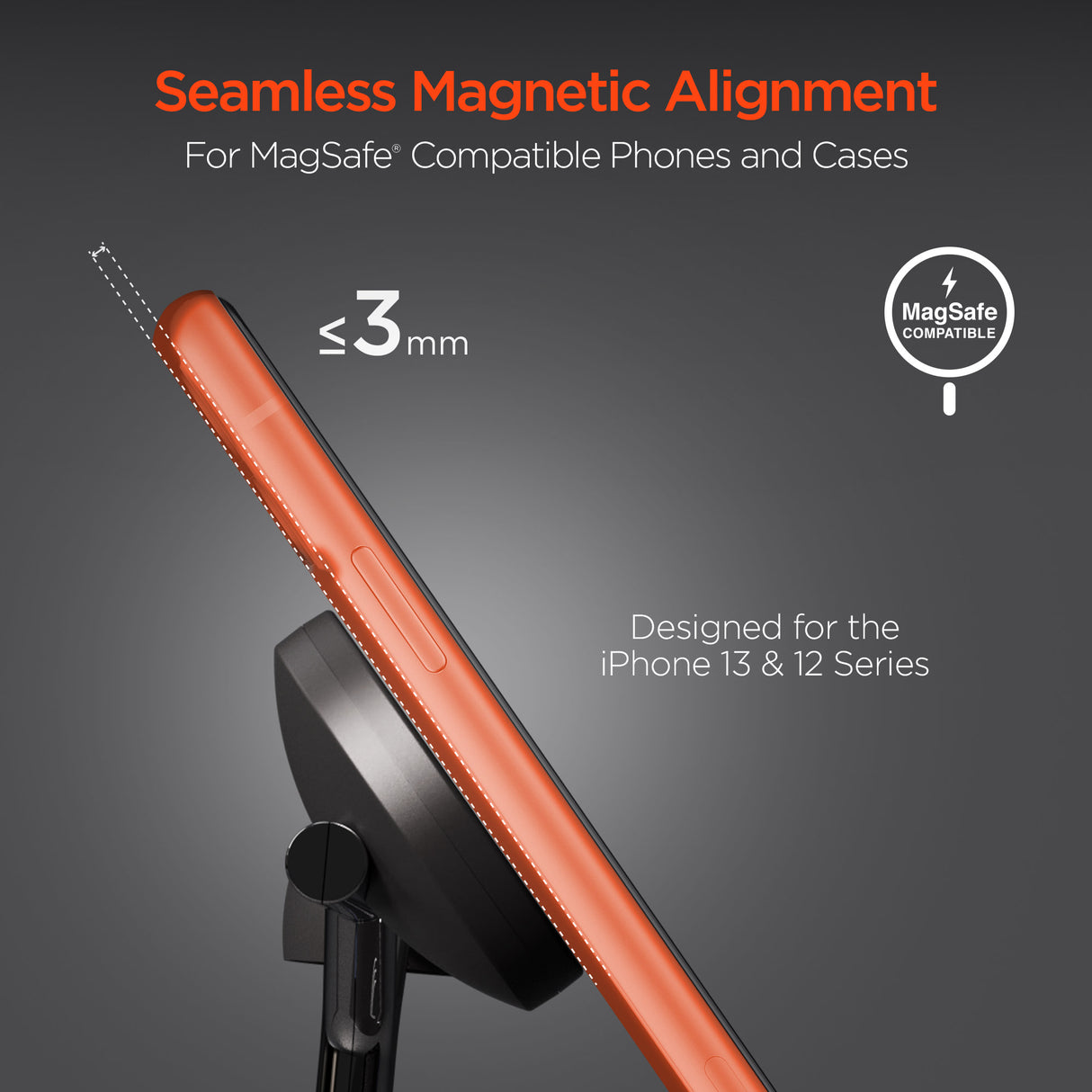 #HyperGear MaxCharge 3-i-1 trådløs ladestation