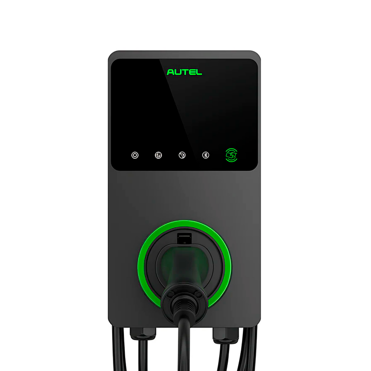 Autel Maxicharger 22kW med kabel 4G 3F/32A - Mørkegrå