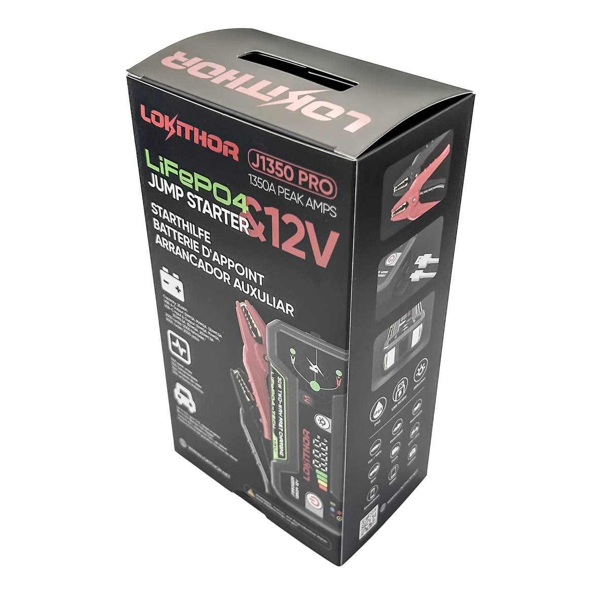 LOKITHOR Booster/Powerbank 1350A 12V