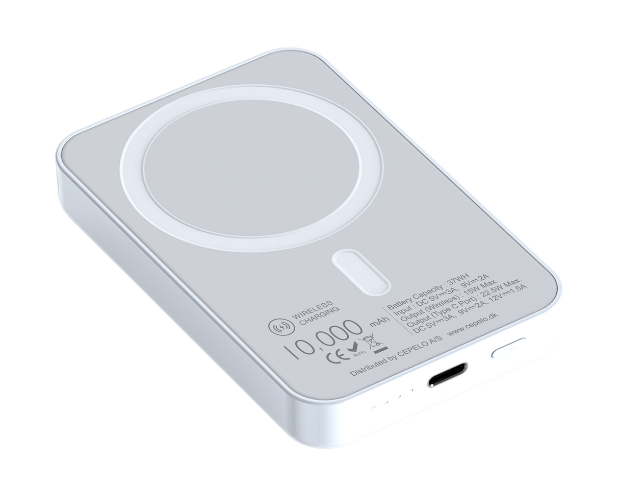 Zmartgear trådløs Powerbank 10.000mah