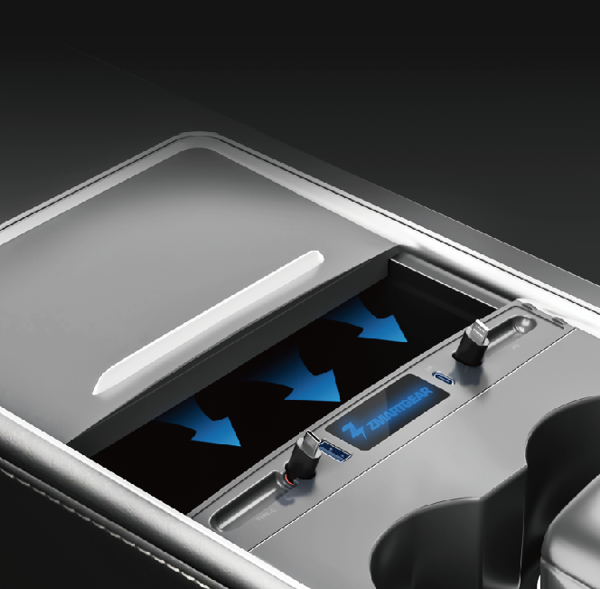 Zmartgear mobiloplader til Tesla