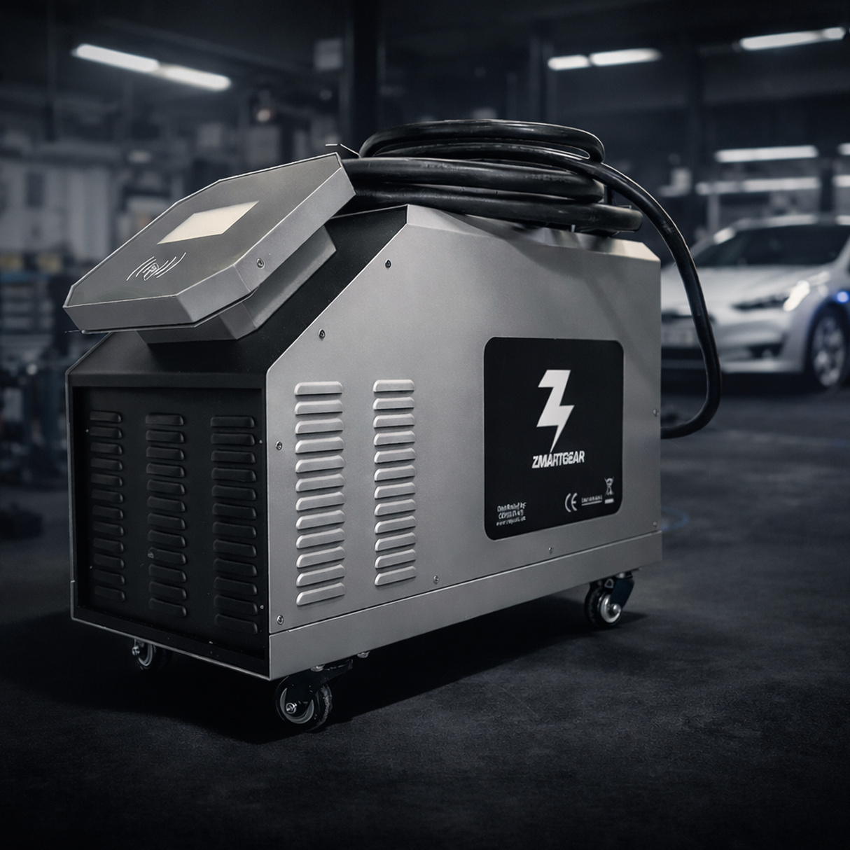 Zmartgear DC-lader 20 kW på hjul