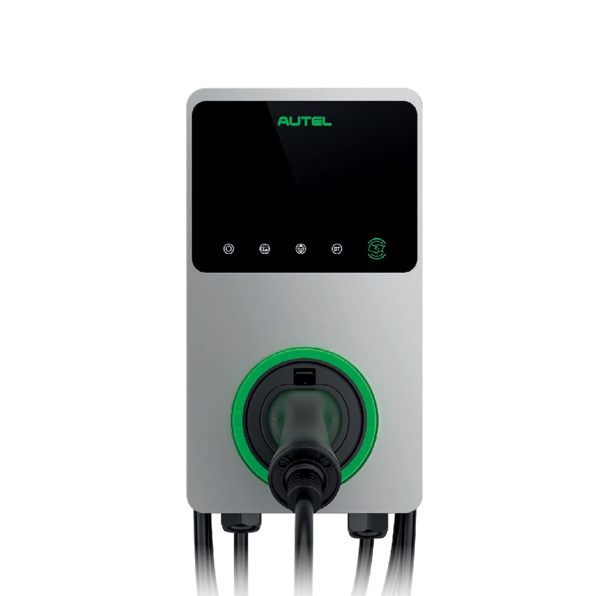 Autel Maxicharger 22kW med kabel 4G 3F/32A - Sølvgrå