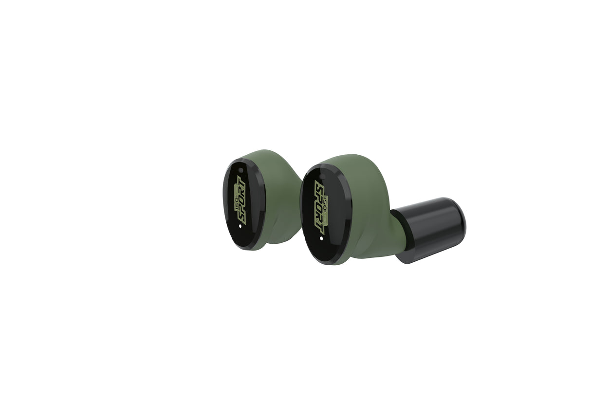 ISOtunes FREE Sport Caliber - Army Green EN352