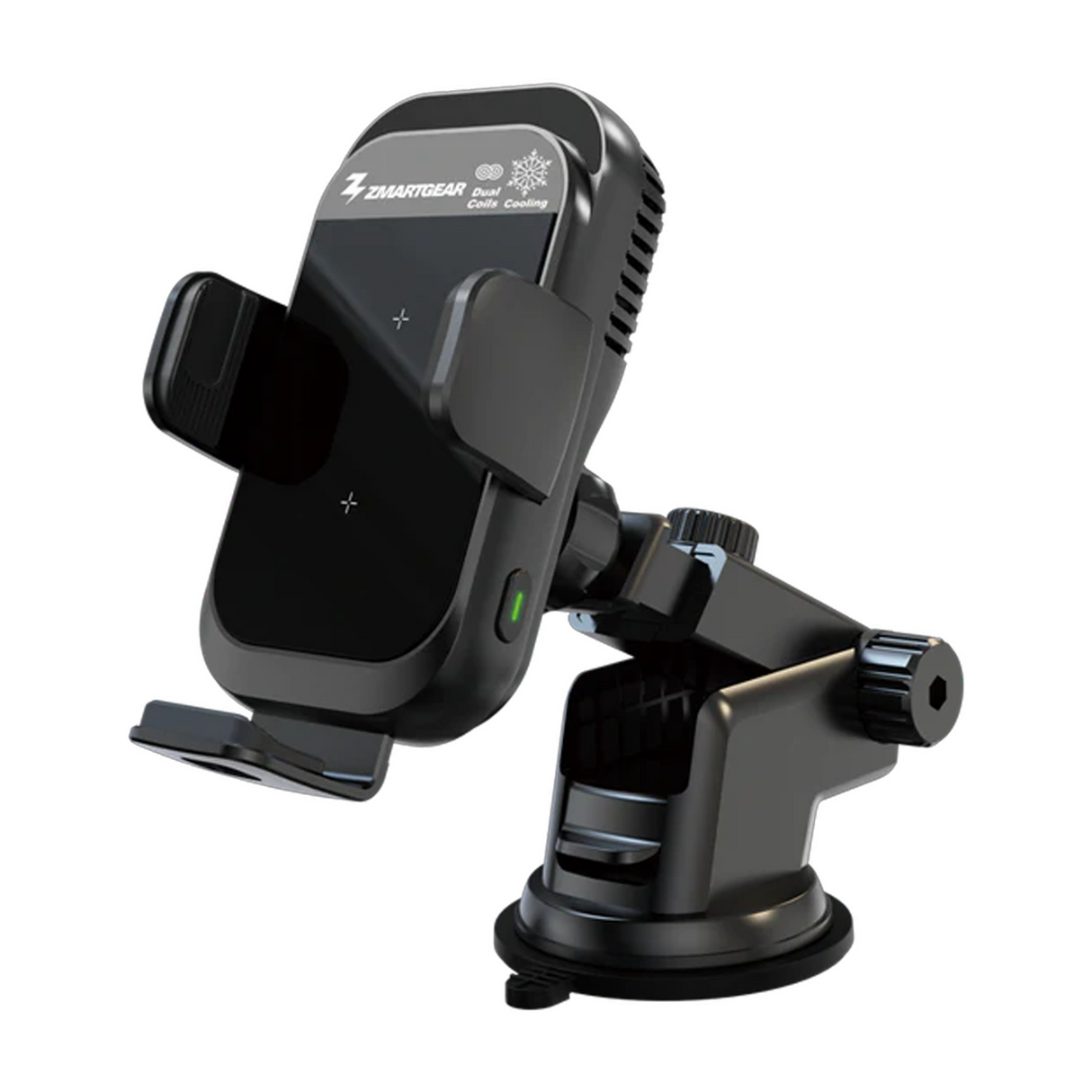 #Zmartgear mobilholder m. trådløs opladning og køling