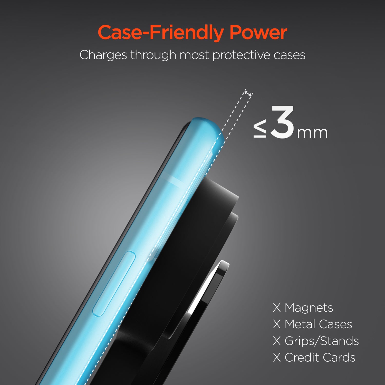 #HyperGear 3-i-1 trådløs ladestation