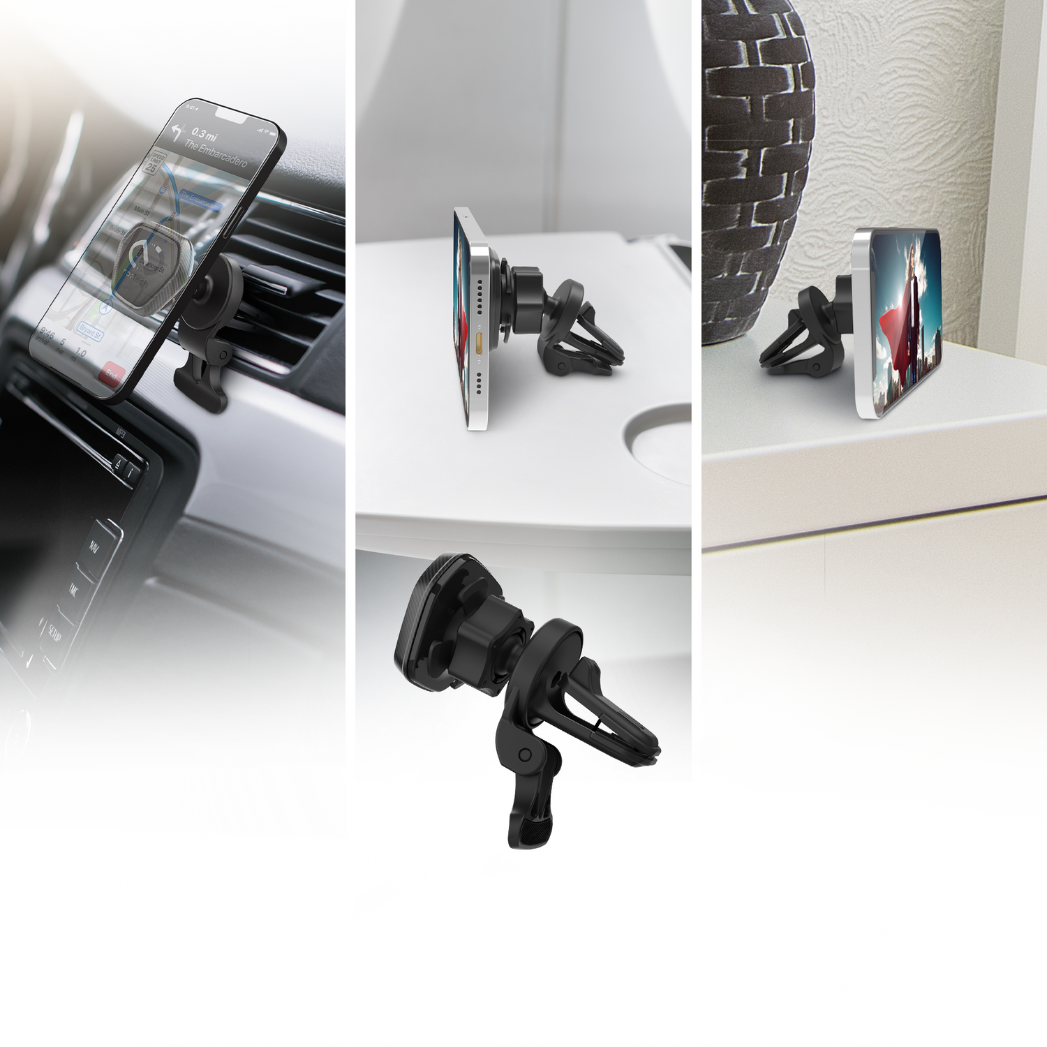 #Naztech MagBuddy Elite ventilation mobilholder