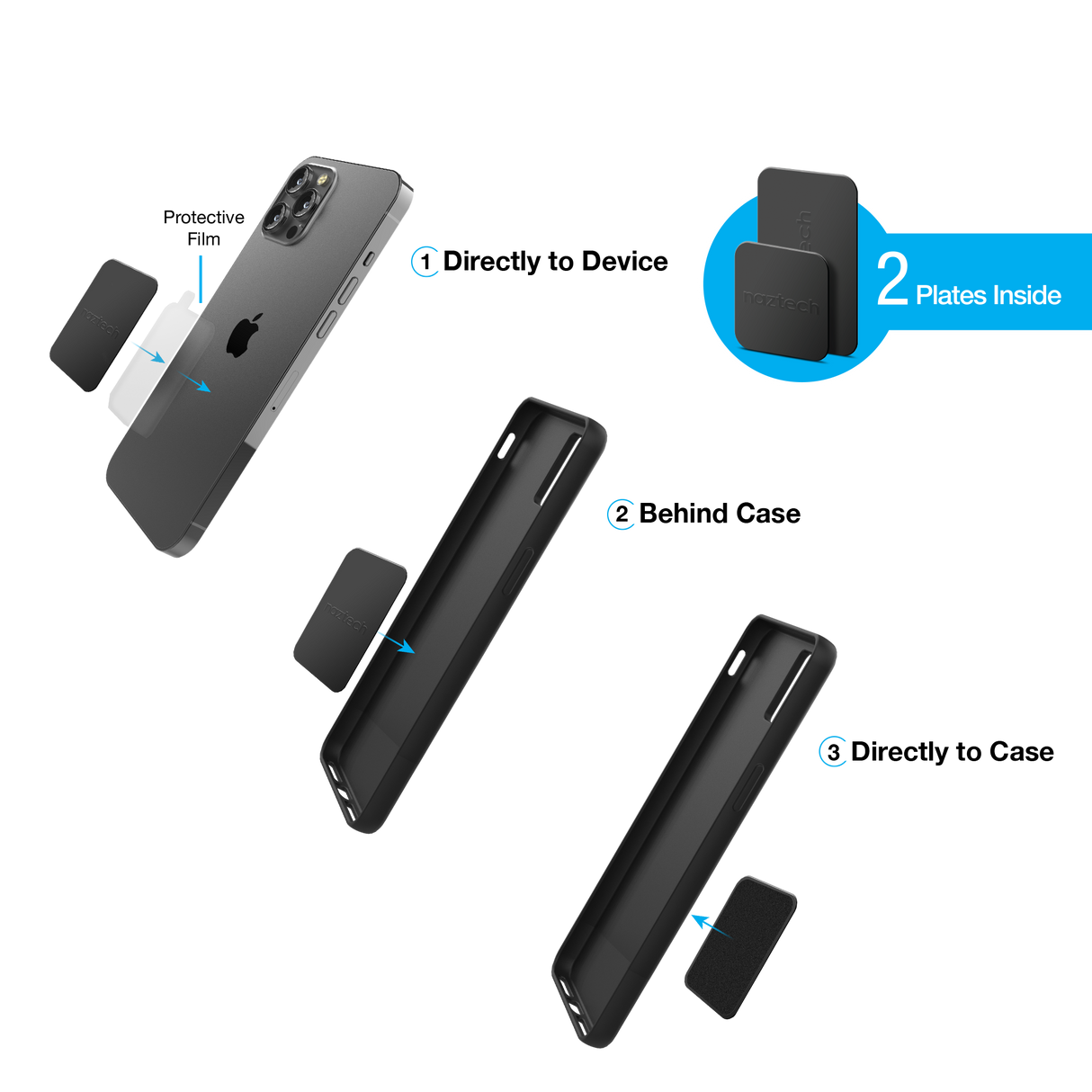 Naztech MagBuddy Elite ventilation mobilholder