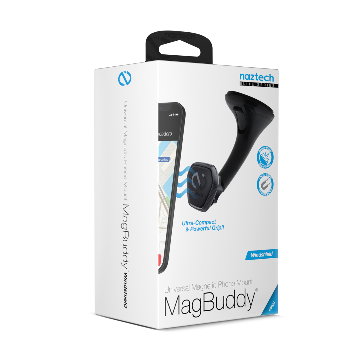 Naztech MagBuddy Elite frontrude mobilholder