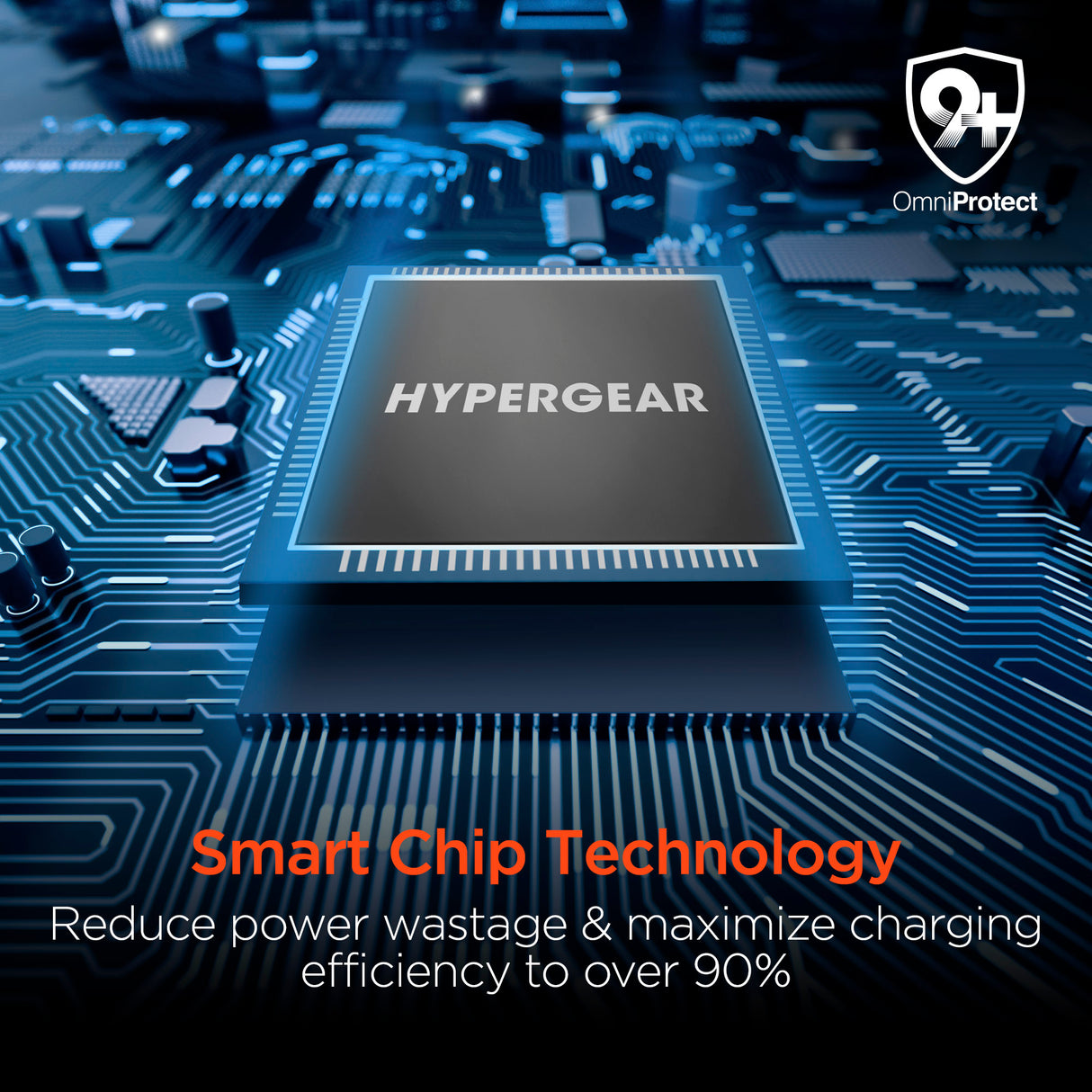 HyperGear MaxCharge 3-i-1 trådløs ladestation