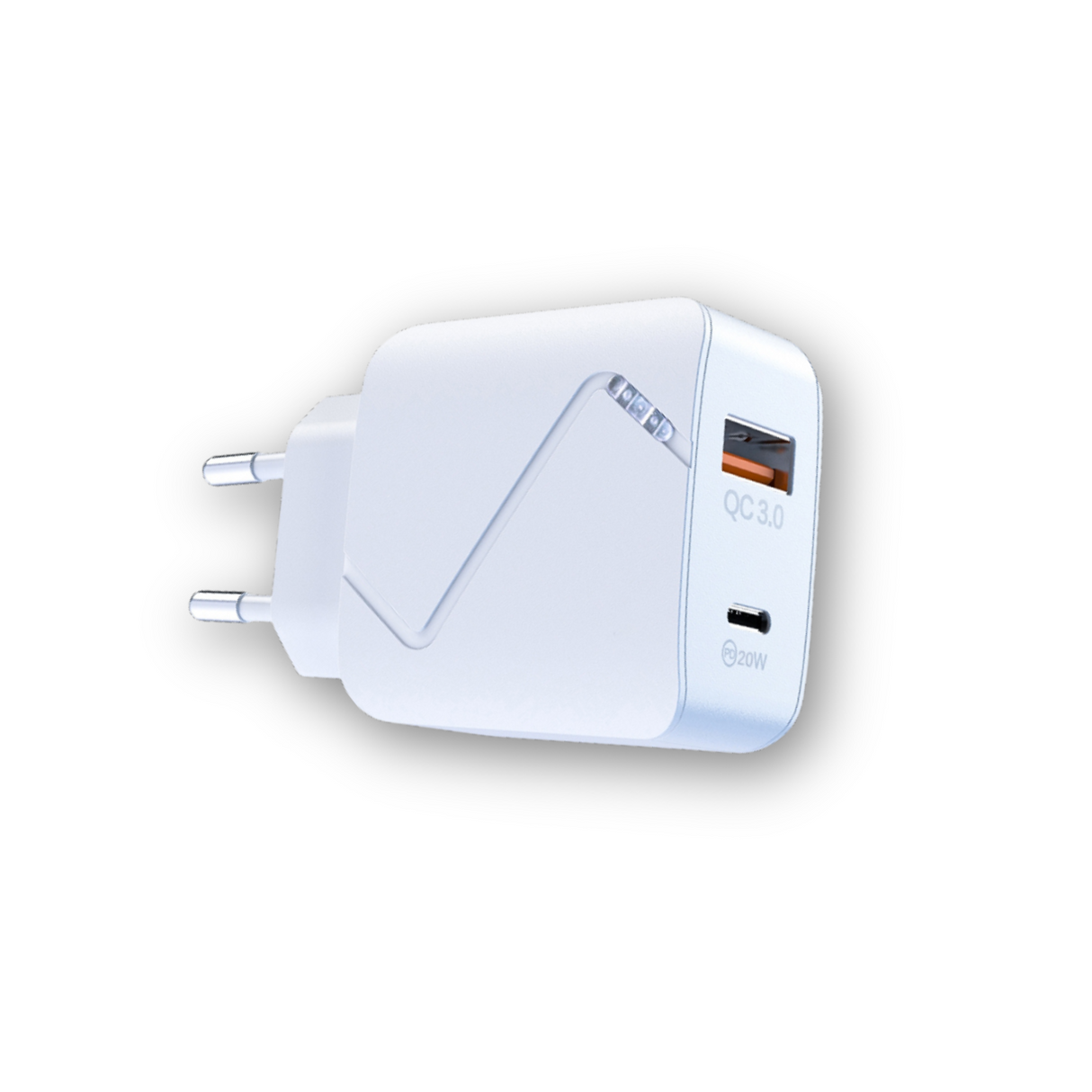 Zmartgear 220V lader USB-A + USB-C