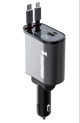 Zmartgear 12V oplader med udtrækkelige kabler