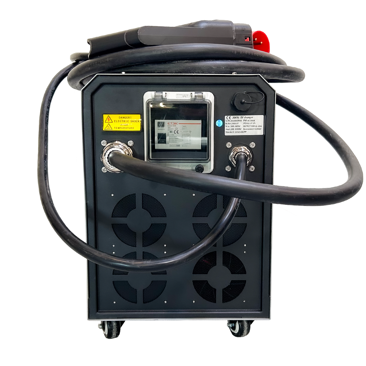 Zmartgear DC-lader 20 kW på hjul