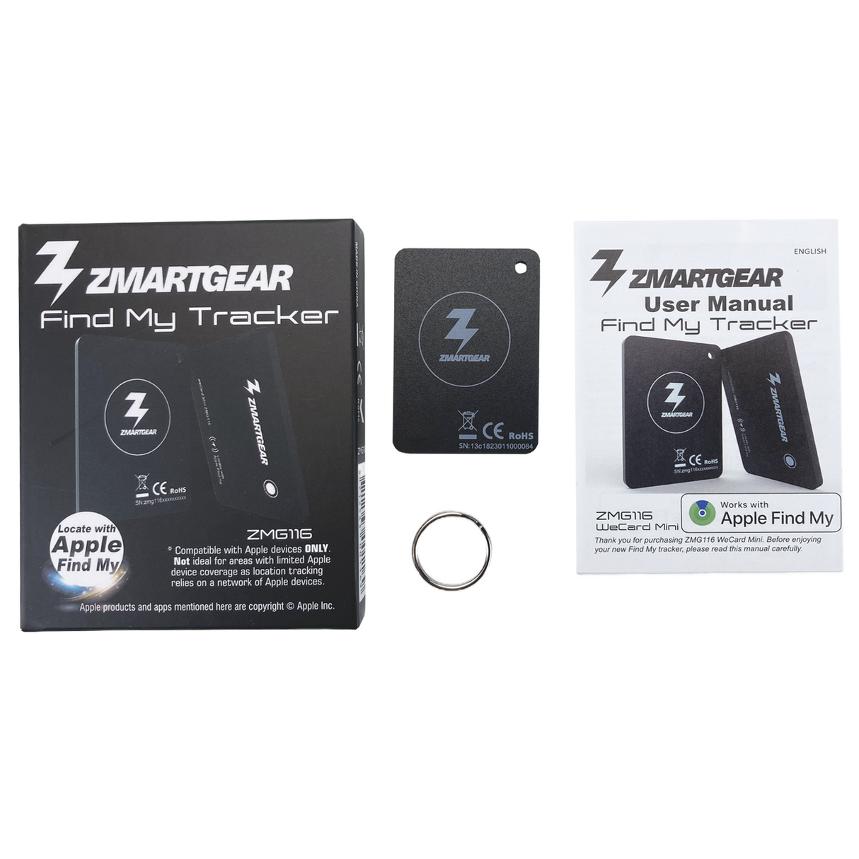 Zmartgear FindMy Tracker mini-card