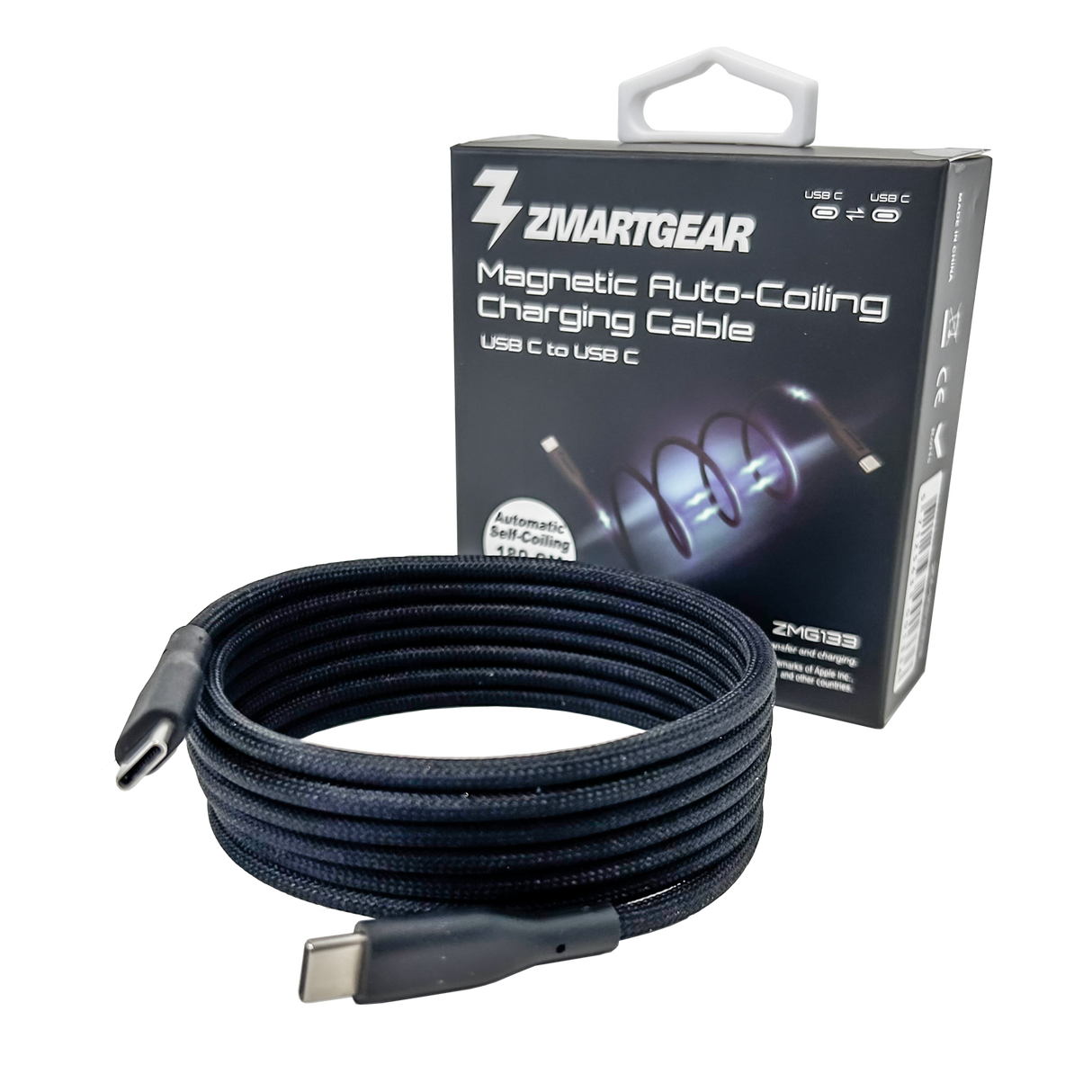 Magnetisk Iphone ladekabel USB-C til USB-C
