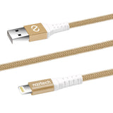 Naztech Lightning ladekabel - Guld